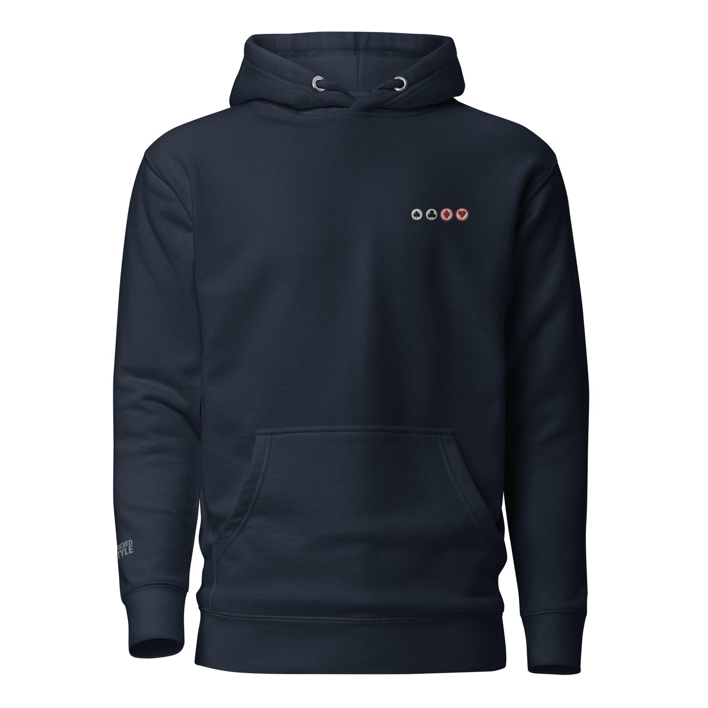 Card Suite Tokens - Poker Hoodie