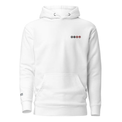 Card Suite Tokens - Poker Hoodie